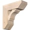 Ekena Millwork Olympic Slat Smooth Bracket w/ Offset Brace, Douglas Fir, 7 1/2"W x 20"D x 20"H BKT0806X20X20OLY06SDF - alternate 1